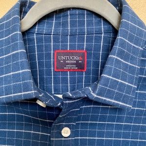 Mens flannel UNTUCKit- never worn